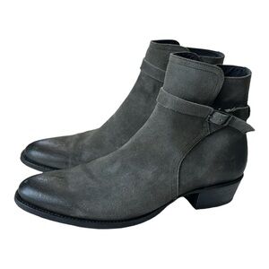 Frye Gray Leather Men's Boots